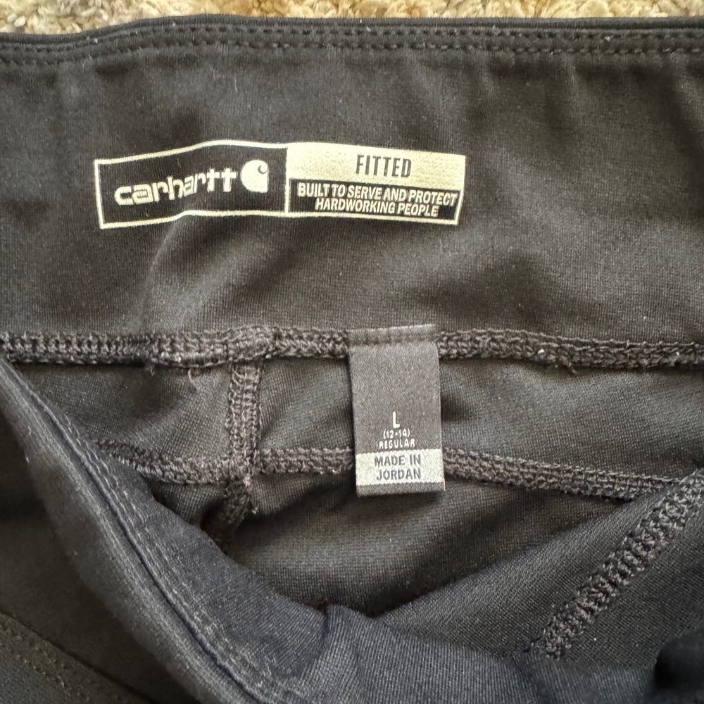 Carhartt Women's Force Fitted Lightweight Utility Legging L - Regular Length - Picture 7 of 8